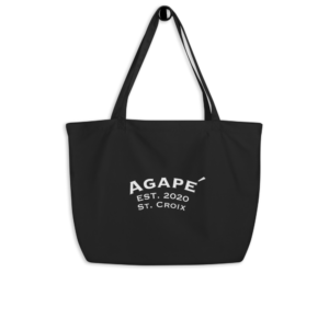 Agapé Large Organic Tote Bag