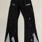 Agapé Splash Art Flare Pants